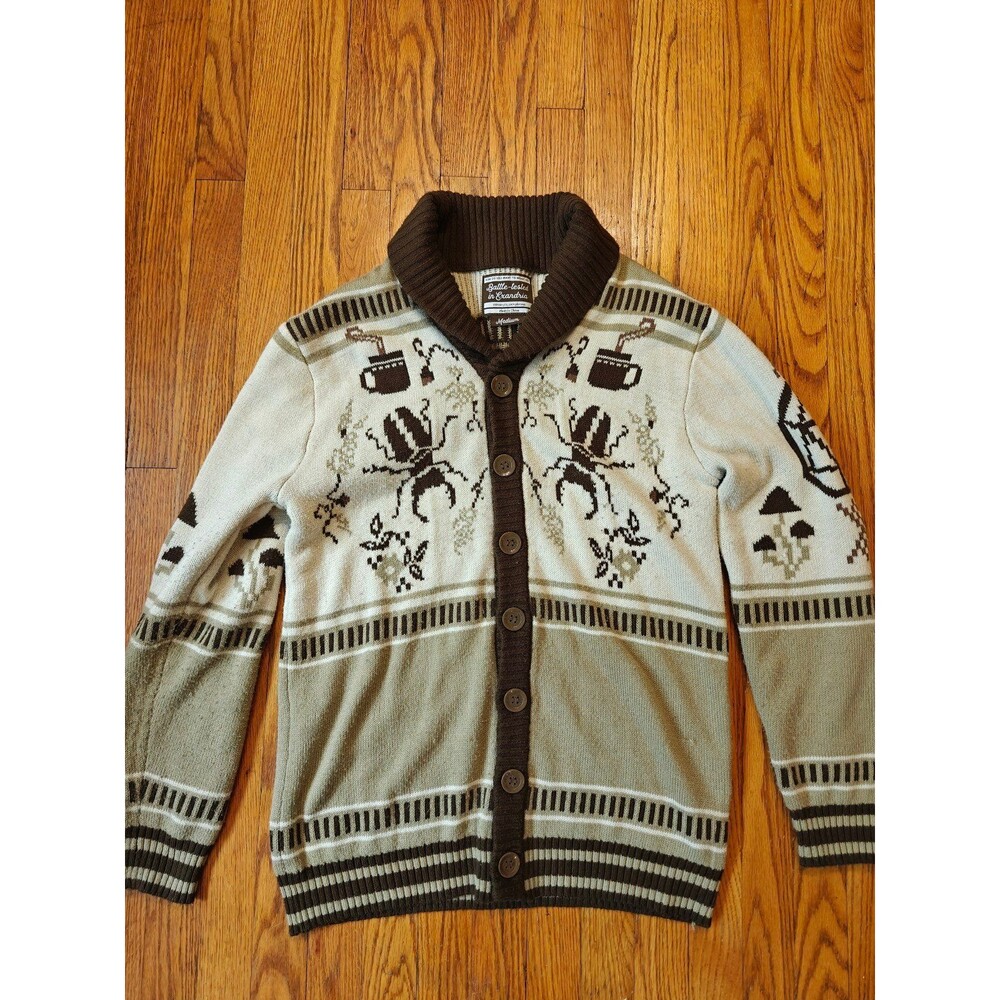 Critical Role Caduceus Clay Cardigan Ugly Sweater D&D Mighty Nein Size Medium